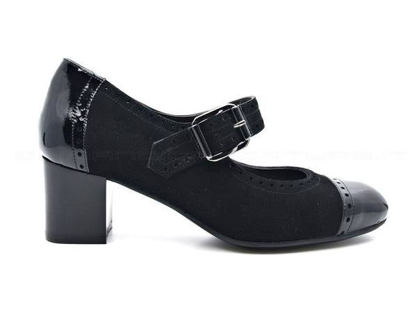 Melluso scarpe con plantare estraibile donna nero